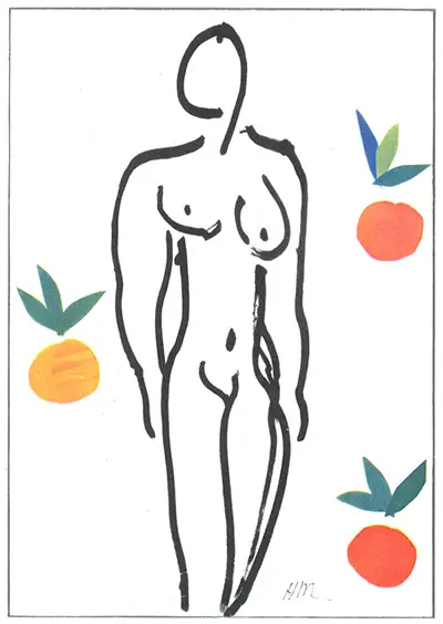 Nude with Oranges Henri Matisse